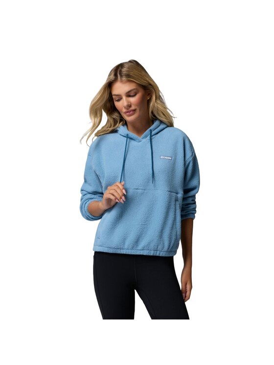 Columbia Columbia Polar Timber Meadow MTR Sherpa Fleece Hoodie 2173461447 Niebieski Regular Fit