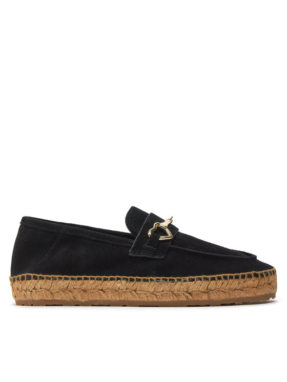 LOVE MOSCHINO Espadrile JA10592G0IIG0000 Črna