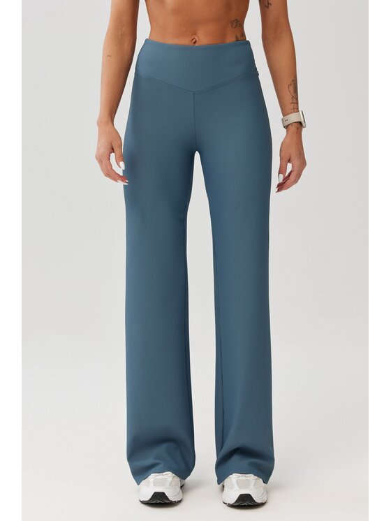 ROUGH RADICAL ROUGH RADICAL Legginsy AVEN LONG Niebieski Slim Fit