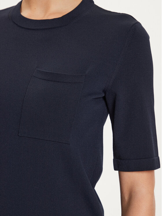 Max Mara Leisure Max Mara Leisure T-Shirt Tahiti 24263660 Tmavomodrá Regular Fit