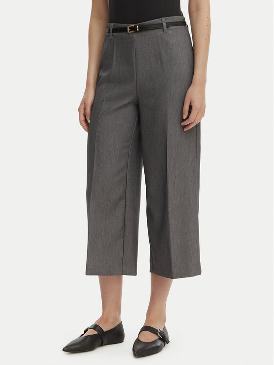 Vero Moda Pantaloni culotte Elma 10339926 Gri Wide Leg