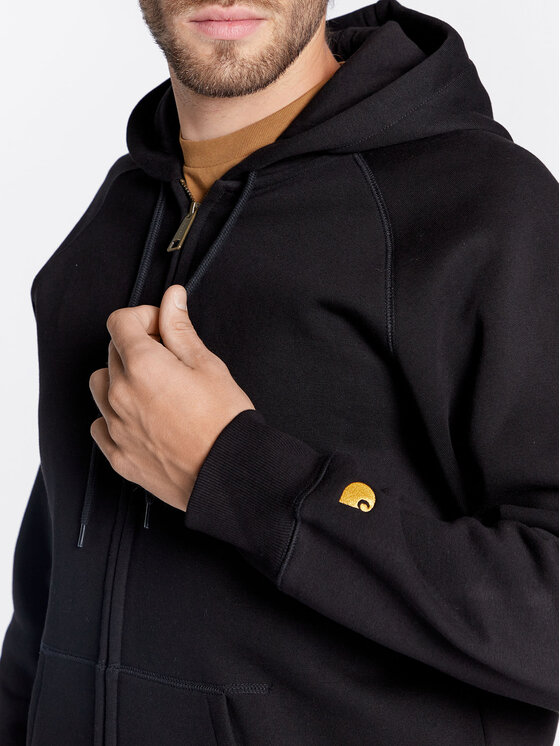 Carhartt WIP Carhartt WIP Džemperis Chase I026385 Juoda Regular Fit
