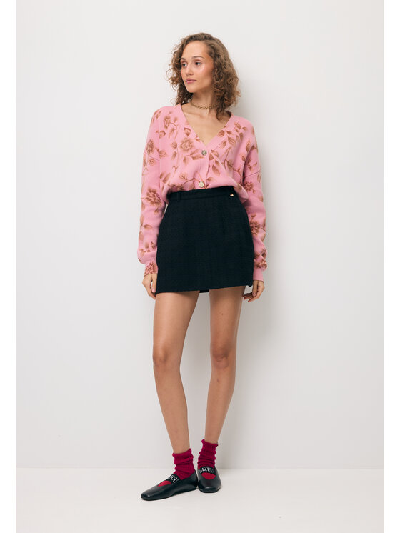 BIZUU BIZUU Spódnica mini BREDA Czarny Standard Fit
