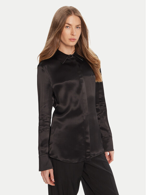 BOSS BOSS Camicia Beruta1 50542007 Nero Regular Fit