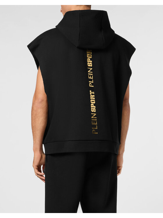 Plein Sport Plein Sport Gilet 23097 Nero Straight Fit