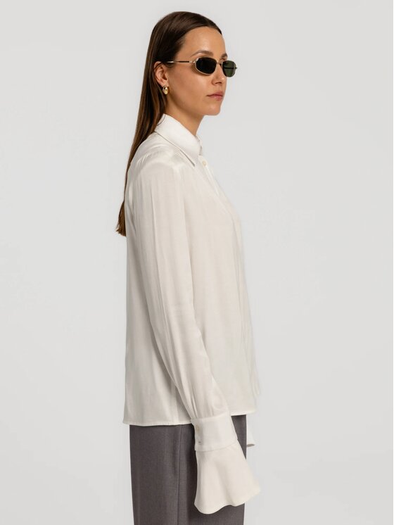 MANDRAGORA MANDRAGORA Camicia Celia Beige Standard Fit