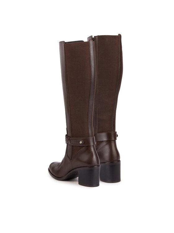Geox Geox Čižmy D New Asheel D36FSC 043NH C6009 Hnedá