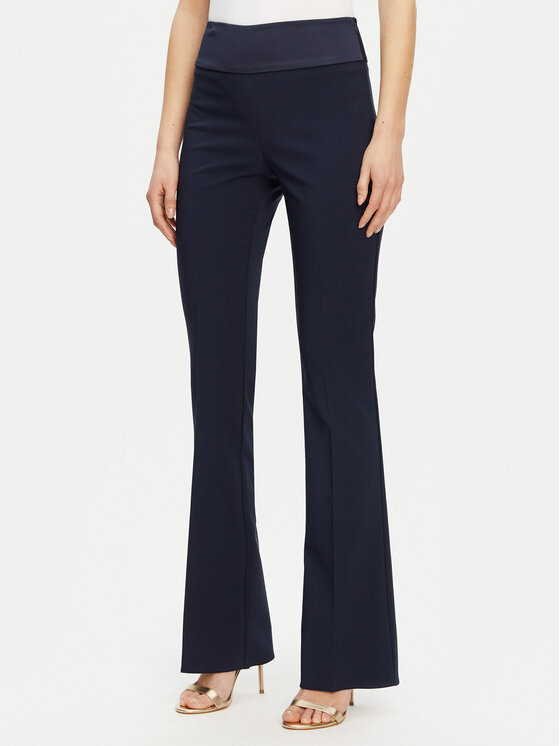 Rinascimento Rinascimento Pantaloni di tessuto CFC0123106003 Blu scuro Regular Fit