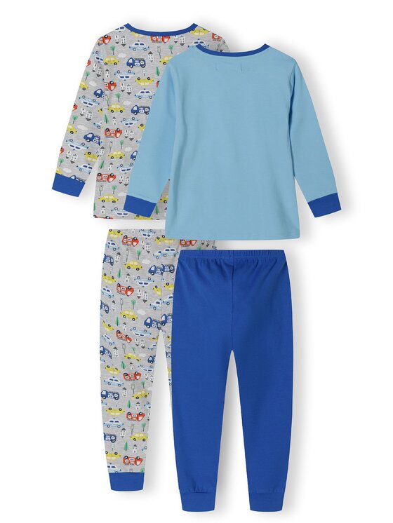 minoti minoti Komplet piżam 19pj22 Szary Regular Fit