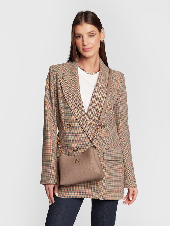 Tommy Hilfiger Tommy Hilfiger Сумка Th Emblem Crossover AW0AW14219 Бежевий