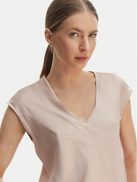 Rinascimento Rinascimento Блуза CFC0127631003 Бежов Regular Fit