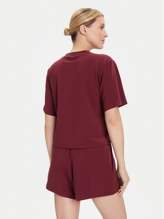 KARL LAGERFELD KARL LAGERFELD Piżama A4W45012 Bordowy Regular Fit