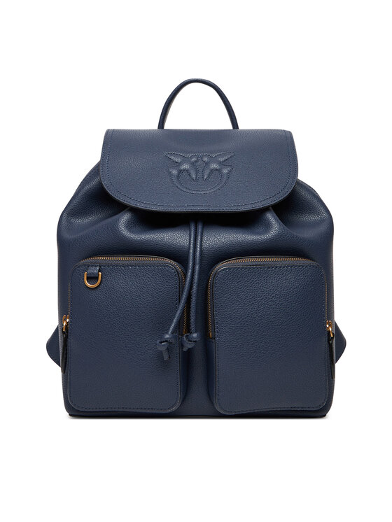 PINKO PINKO Ruksak Carrie Backpack PE 25-26 PLTT 104351 A29Q Tmavomodrá