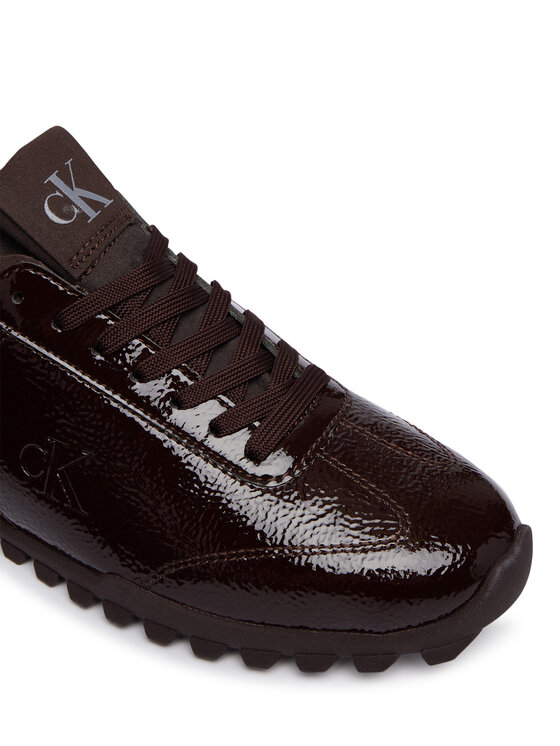Calvin Klein Calvin Klein Snīkeri Low Profile Run Mg Pol Mix Mat HW0HW03284 Bordo