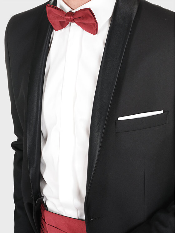 Evenemen Evenemen Garnitur Smoking C Czarny Slim Fit