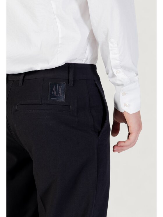 Armani Exchange Armani Exchange Pantaloni chino XM000346 AF10897 Nero Casual Fit