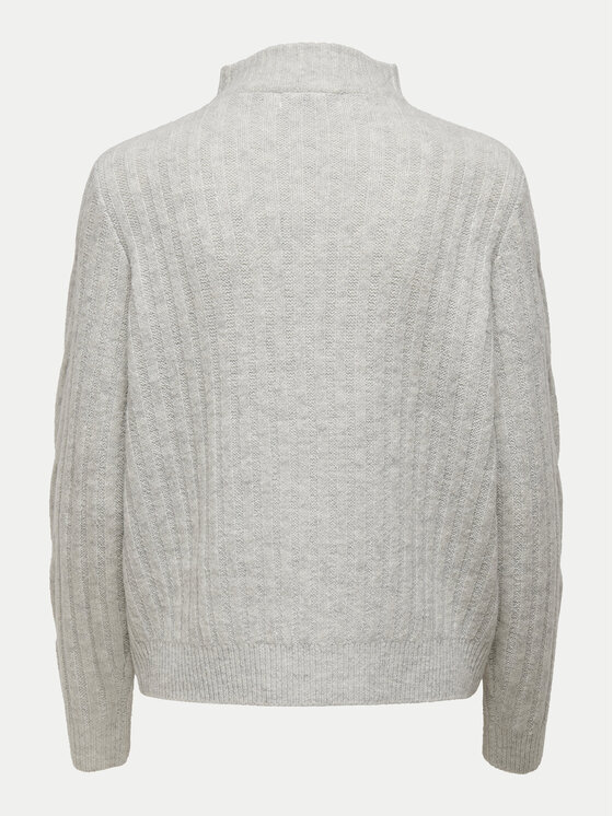 JDY JDY Пуловер Andrea 15242811 Сив Regular Fit