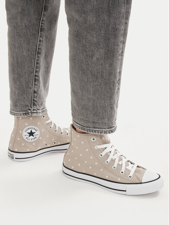 Converse Converse Кеди Chuck Taylor All Star Embroidered Stars A16046C Бежевий
