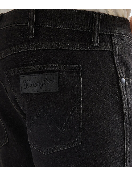 Wrangler Wrangler Jeansy 112377762 Czarny Regular Fit