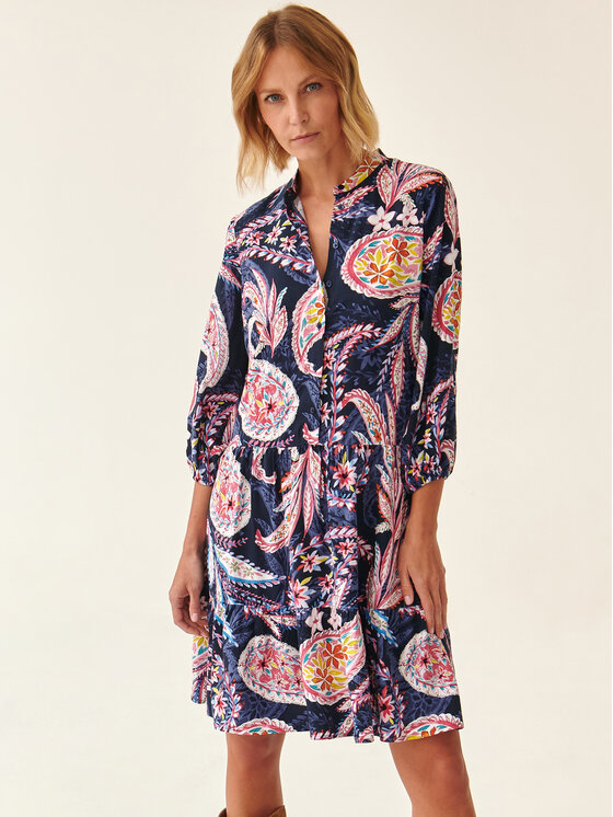 Tatuum Rochie de zi Mirami T2307.192 Bleumarin Slim Fit