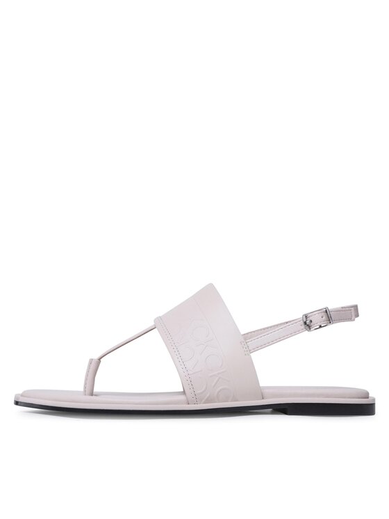 Calvin Klein Calvin Klein Σανδάλια Almond Tp Sandal HW0HW01536 Εκρού
