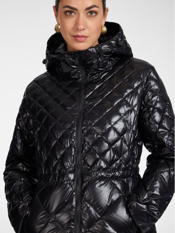 Elena Mirò Elena Mirò Giubbotto piumino F805P000225N033 Nero Regular Fit