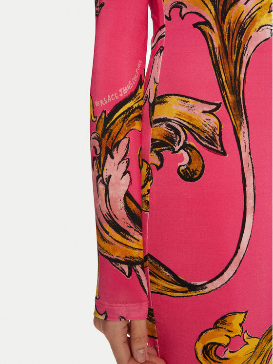 Versace Jeans Couture Versace Jeans Couture Každodenní šaty 78HAO920 Růžová Regular Fit