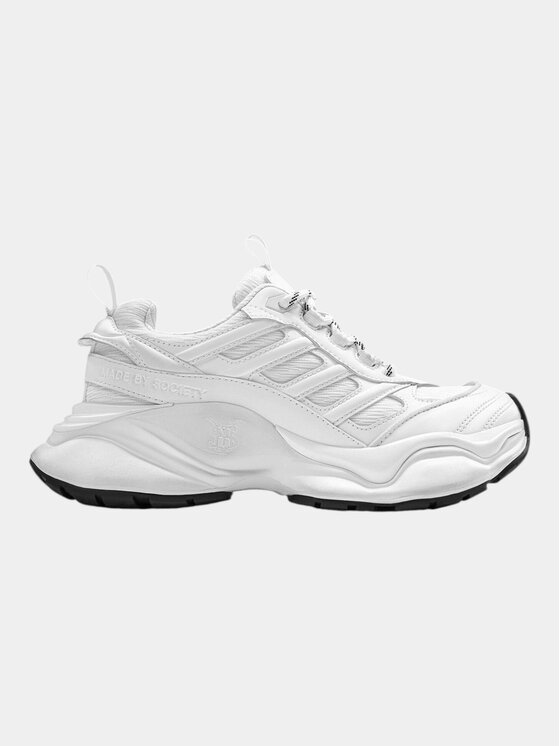 MADE BY SOCIETY MADE BY SOCIETY Sneakersy MBS 02 WHITE M - I15965 Biały