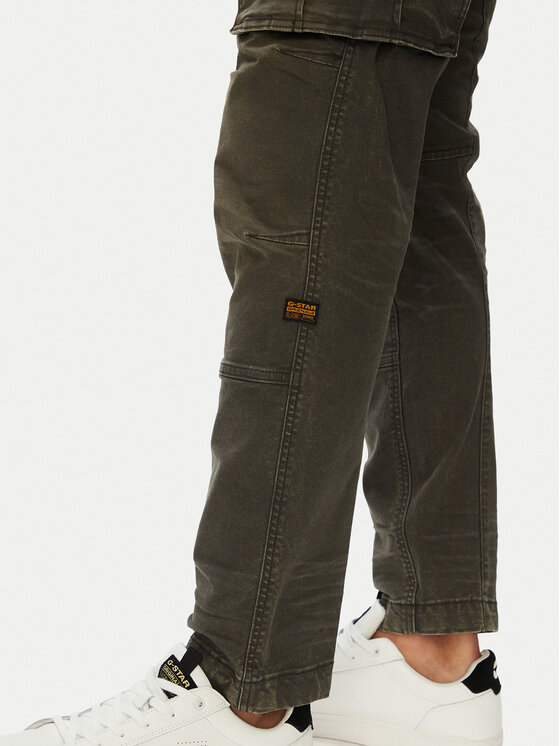 G-Star G-Star Raw Spodnie cargo Rovic D02190-E172 Khaki Tapered Fit