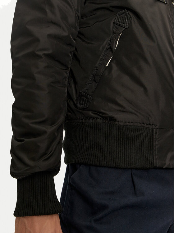 Alpha Industries Alpha Industries Kurtka bomber 143104 Czarny Regular Fit
