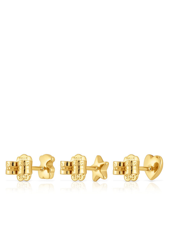 TOUS TOUS Set náušnic Bold Motif 1004102700 Zlatá