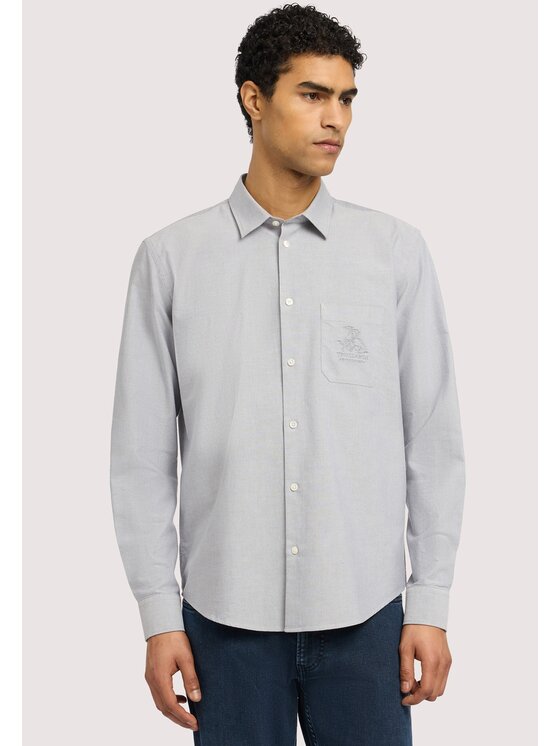 Trussardi Trussardi Koszula 5006N000054N013 Szary Regular Fit