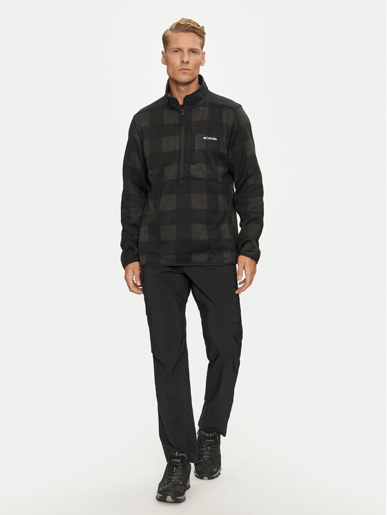 Columbia Columbia Fliso džemperis Sweater Weather™ 2097741 Juoda Active Fit