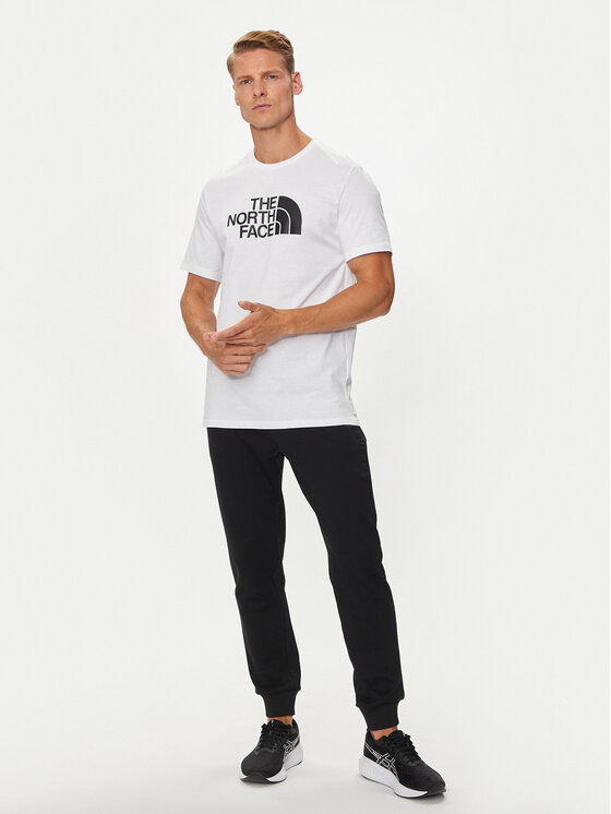 The North Face The North Face Тишърт Easy NF0A2TX3 Бял Regular Fit