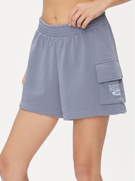 Reebok Športové kraťasy Archive Essentials IK6117 Modrá Regular Fit