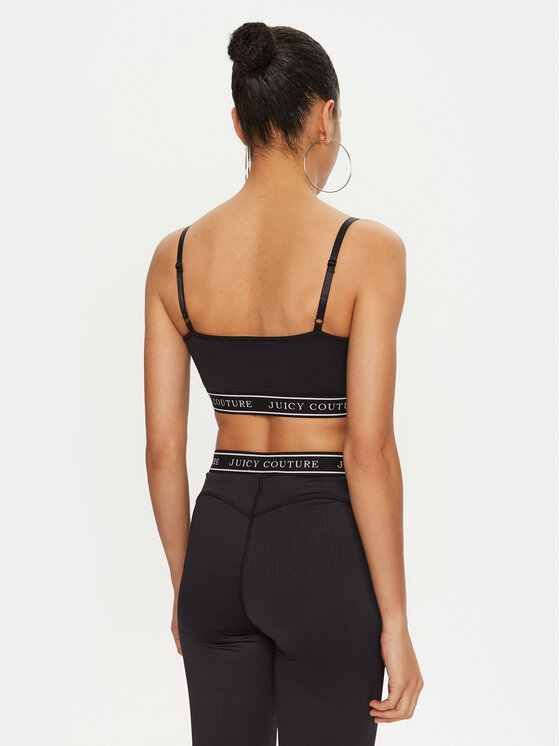 Juicy Couture Juicy Couture Biustonosz sportowy JCSNS224412 Czarny