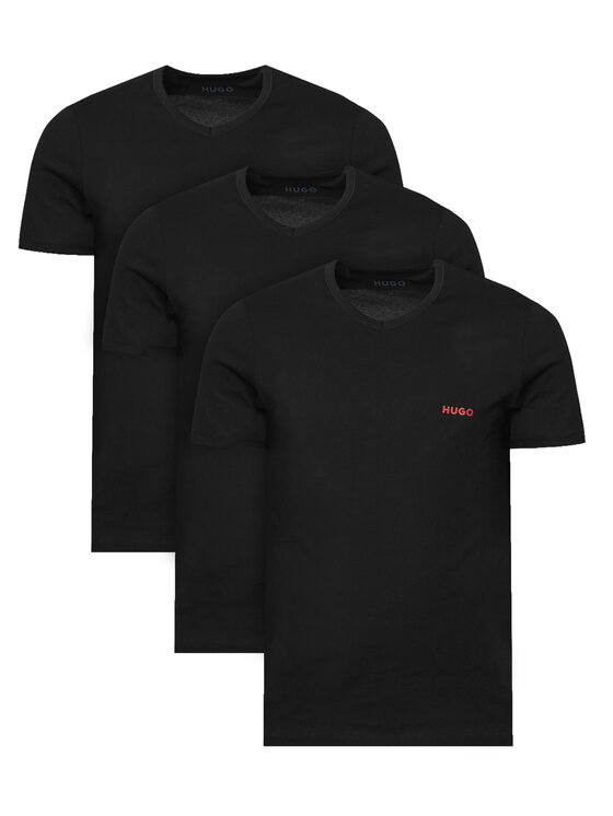 HUGO HUGO Súprava tričiek 50566316 Čierna Regular Fit