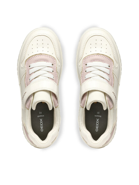 Geox Geox Sneakersy J Mikiroshi J55DVA 000BC C1M8W S Écru