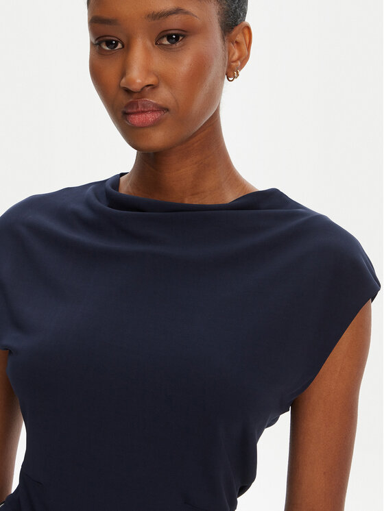 BOSS BOSS Блузка Elamma 50541896 Cиній Slim Fit