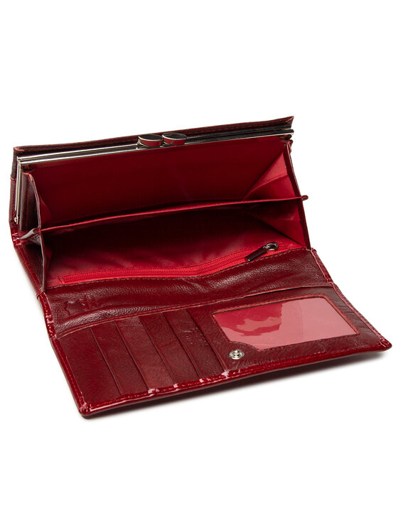 Portafoglio grande da donna P8228-2 Bordeaux