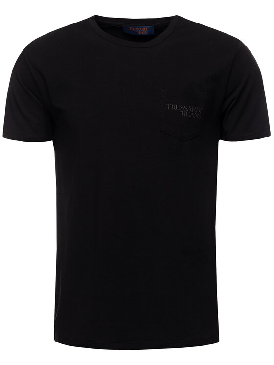 Trussardi Trussardi T-Shirt 52T00266 Schwarz Regular Fit