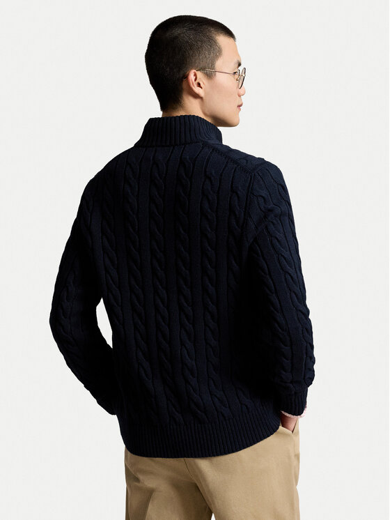 Polo Ralph Lauren Polo Ralph Lauren Πουλόβερ 710810841500 Σκούρο μπλε Regular Fit