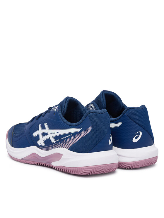 Asics Asics Tennisejalatsid Gel-Dedicate 9 Clay 1042A314 Tumesinine