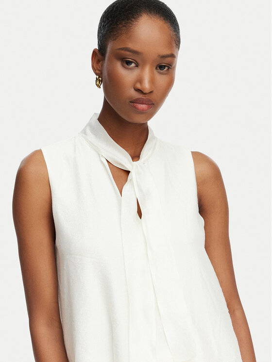 Marella Marella Majica Emme by Marella Esposto 2615111092 Krem Regular Fit