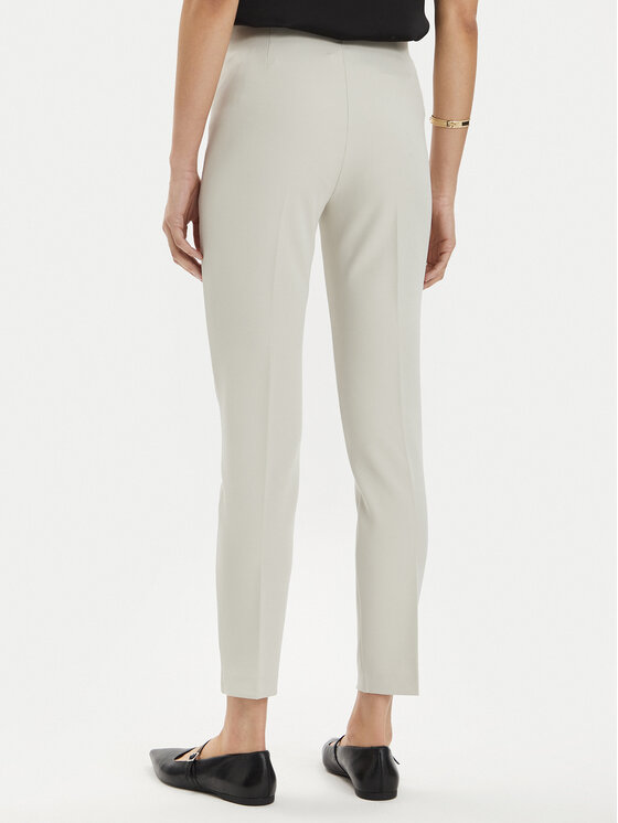 Tamaris Apparel Tamaris Apparel Pantaloni di tessuto Arad TAW0880 Écru Slim Fit