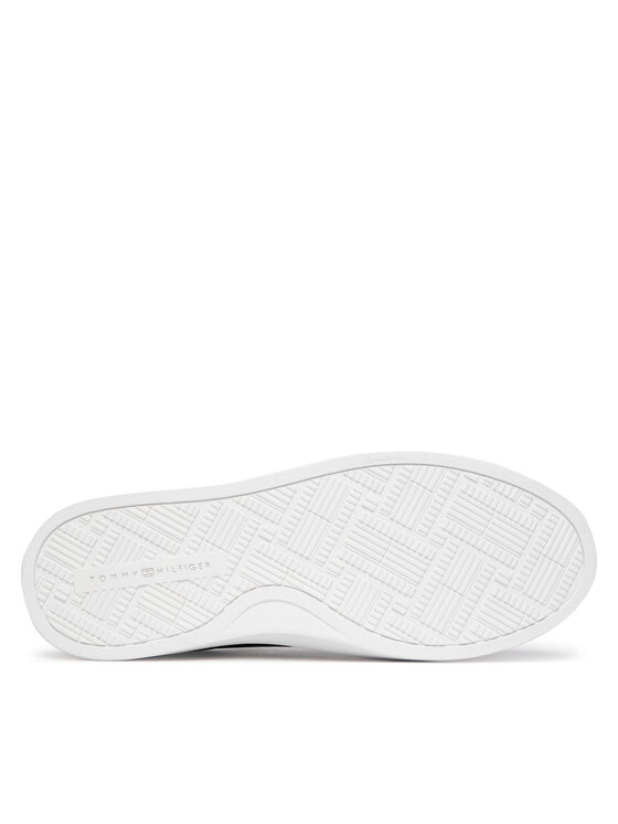 Tommy Hilfiger Tommy Hilfiger Laisvalaikio batai Th Chic Cupsole FW0FW09106 Juoda