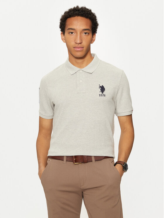 U.S. Polo Assn. Polo MUP3313 Grigio Regular Fit, taglia : XXL