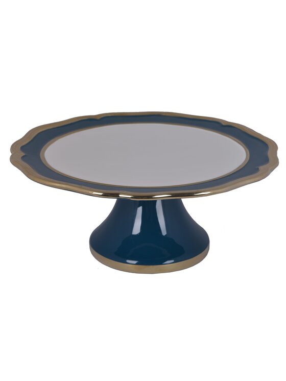 MIAhome MIAhome Patera ceramiczna 28x28x12 cm KETO Niebieski
