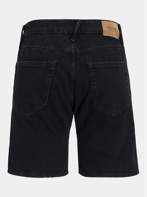 Jack&Jones Jack&Jones Jeans kratke hlače Chris Cooper 12252866 Črna Relaxed Fit