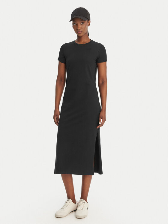 Kappa Kappa Ikdienas kleita Iclisia 332D7PW Melns Slim Fit